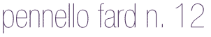 Pennello Fard N° 12